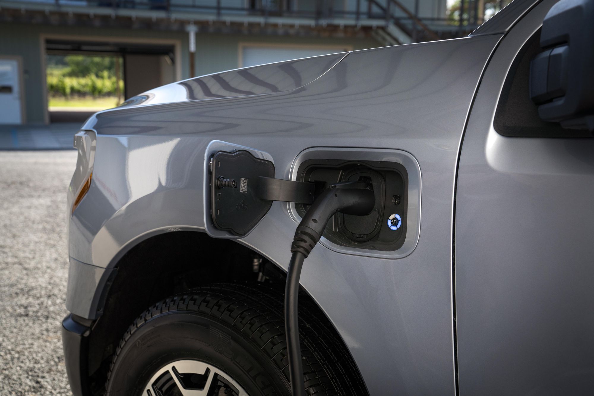 a guy looking at a tablet