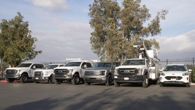 a guy looking at a tablet
