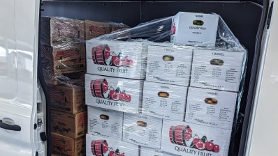 a guy looking at a tablet