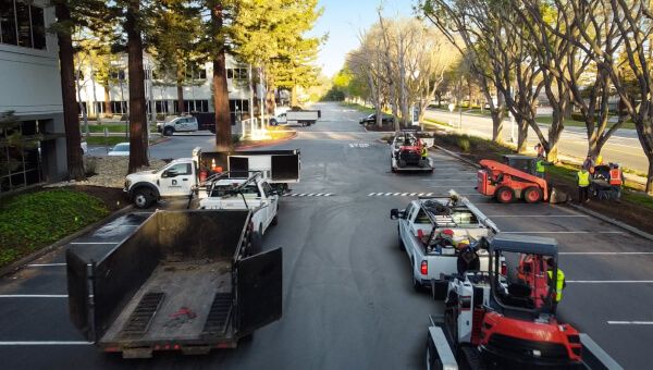 a guy looking at a tablet