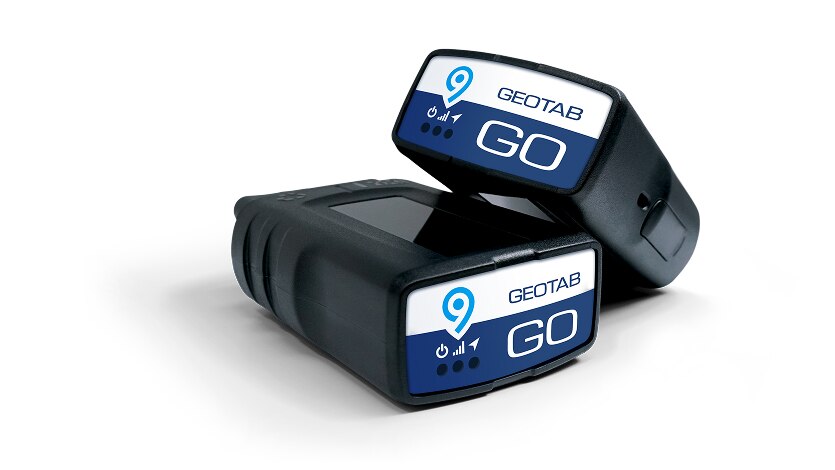 Geotab GO-apparaat voor Ford Pro voertuigconnectiviteit