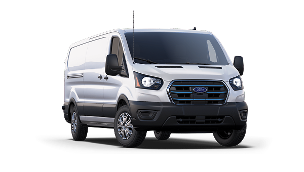 E-Transit Larga Techo Bajo Blanca.
