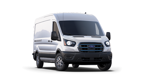 E-Transit Larga Techo Mediano Blanca.