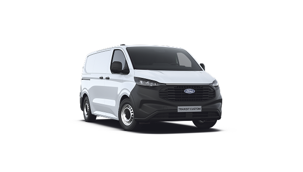 Transit Custom Van Corta Blanca.