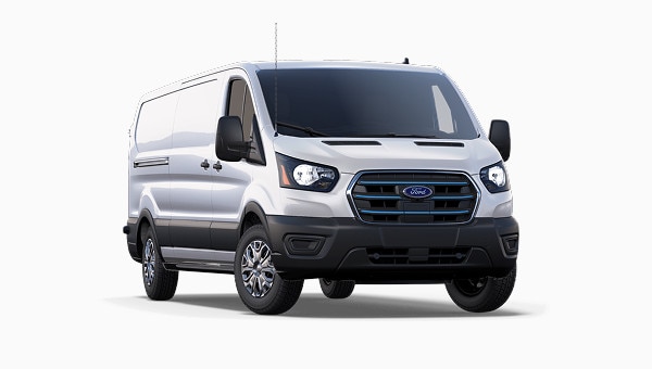 E-Transit Larga Techo Bajo Blanca.