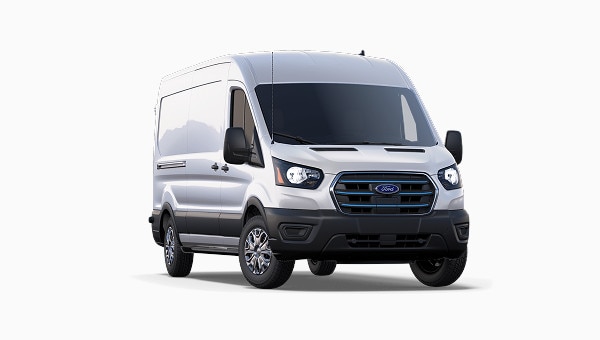 E-Transit Larga Techo Mediano Blanca.