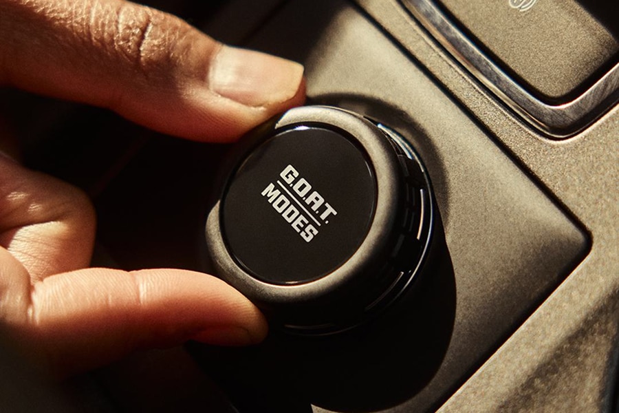 (G.O.A.T. Modes): Normal, ECO, Off-Road, Sport, Lluvia / Resbaladizo, Rock Crawl y Rally.