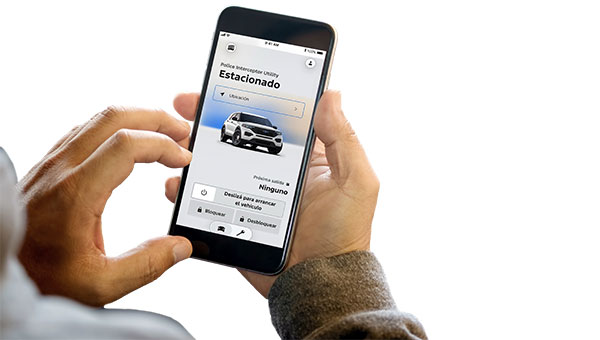 Ford Police Interceptor Utility en Ford App.