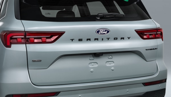 Cajuela con amplio espacio de Ford Territory Híbrida 2027.