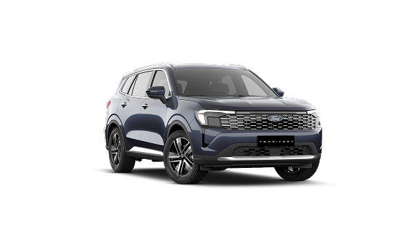 Vista exterior de una Ford Territory Titanium 2027.