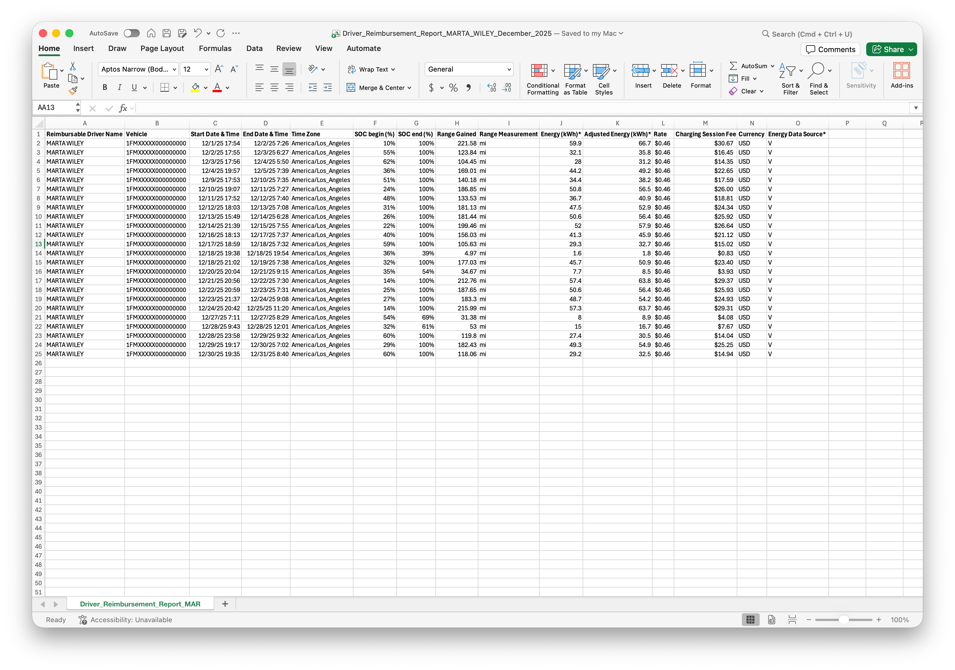 Distribute reports to drivers or share consolidated files with payroll or accounting.