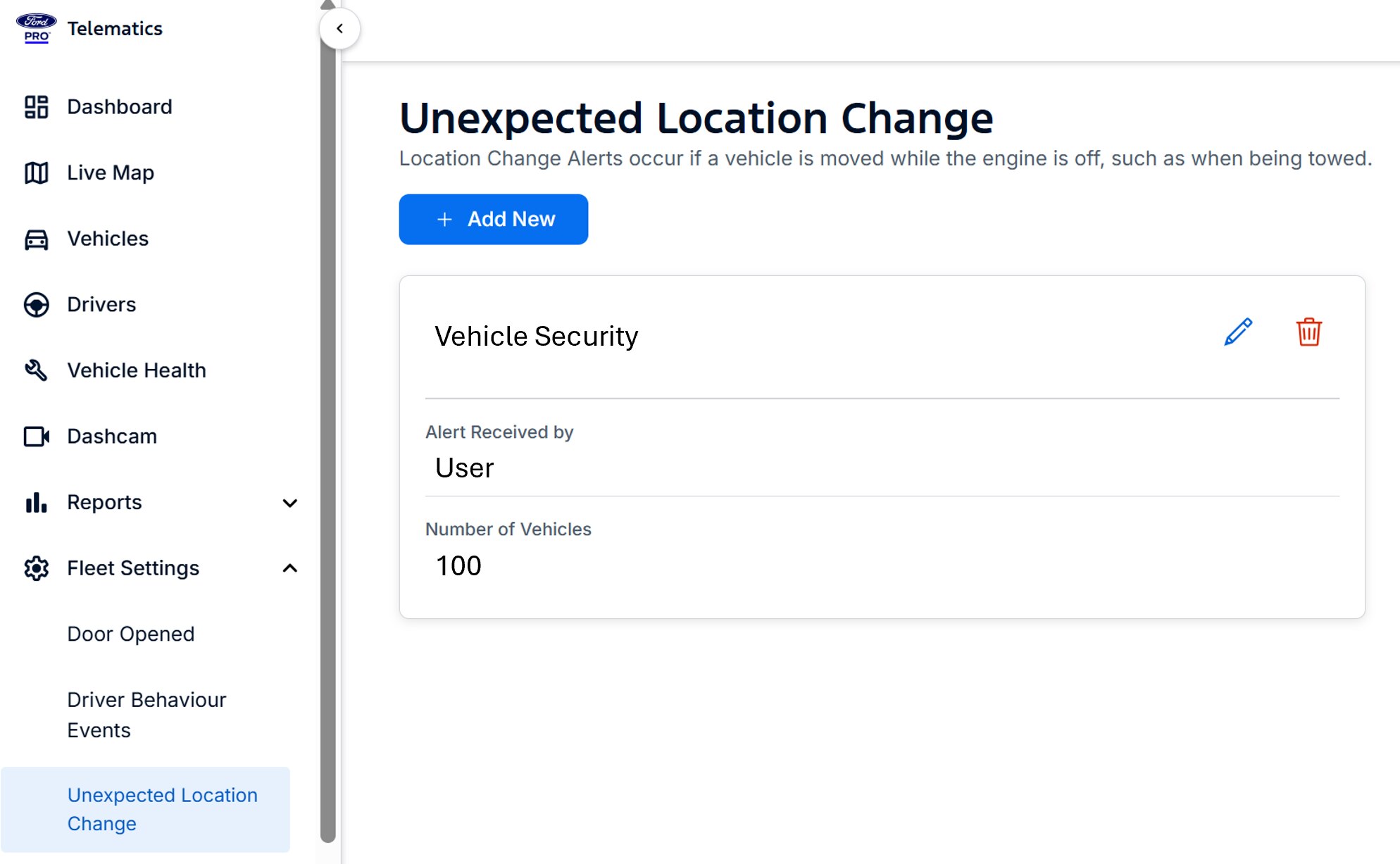 Email draft notifying that a vehicle door has moved to an unexpected location.