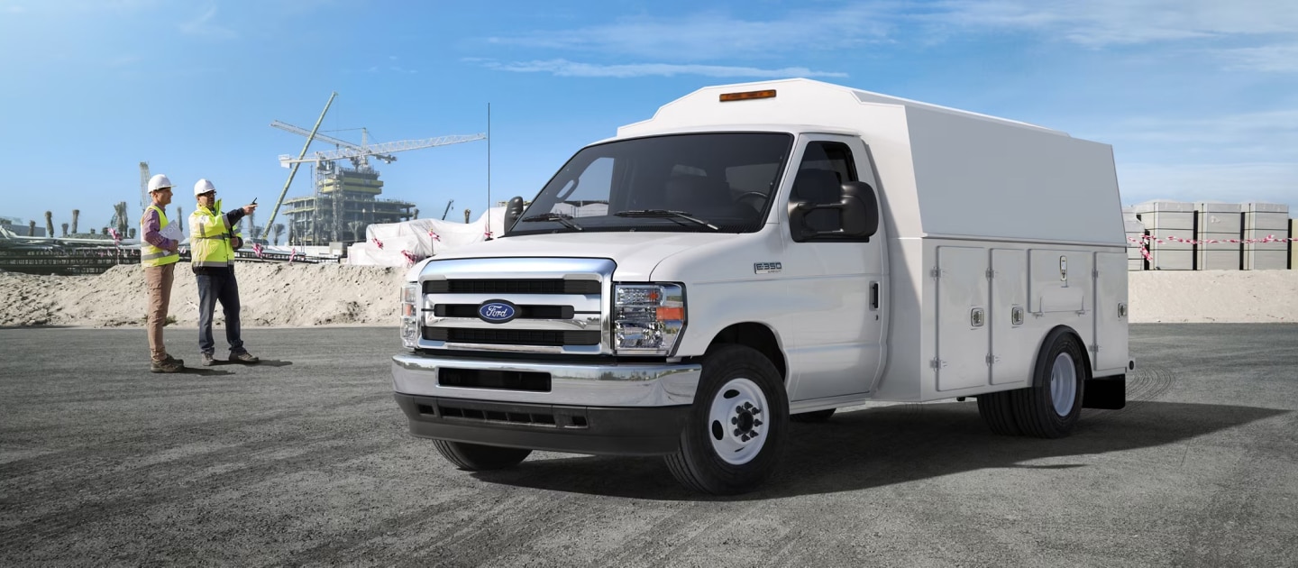 Upfitted Ford chasis cab
