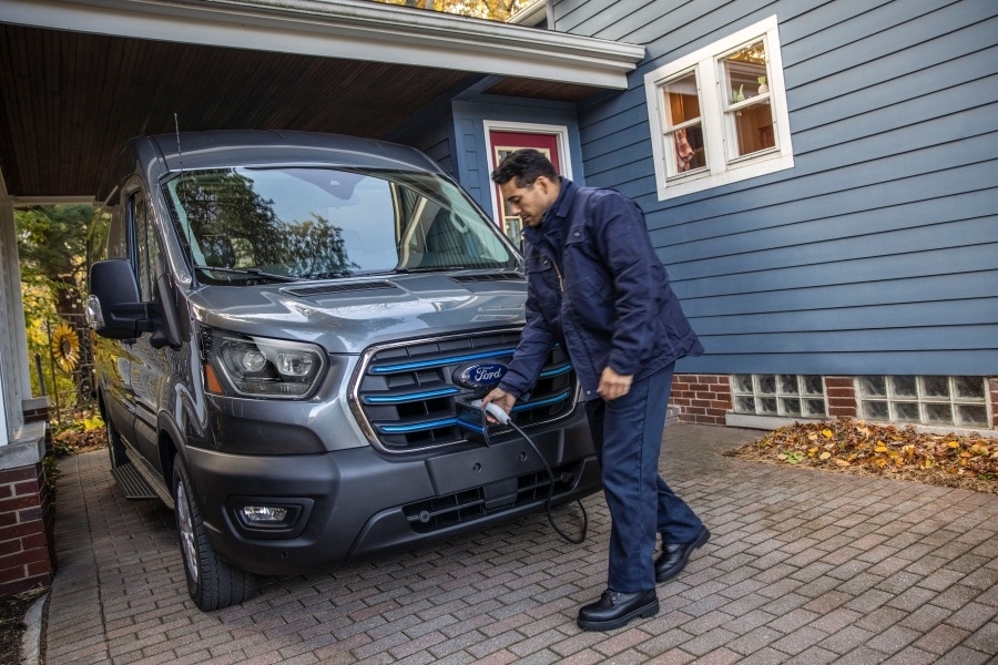 2026 ford e-transit electric charging