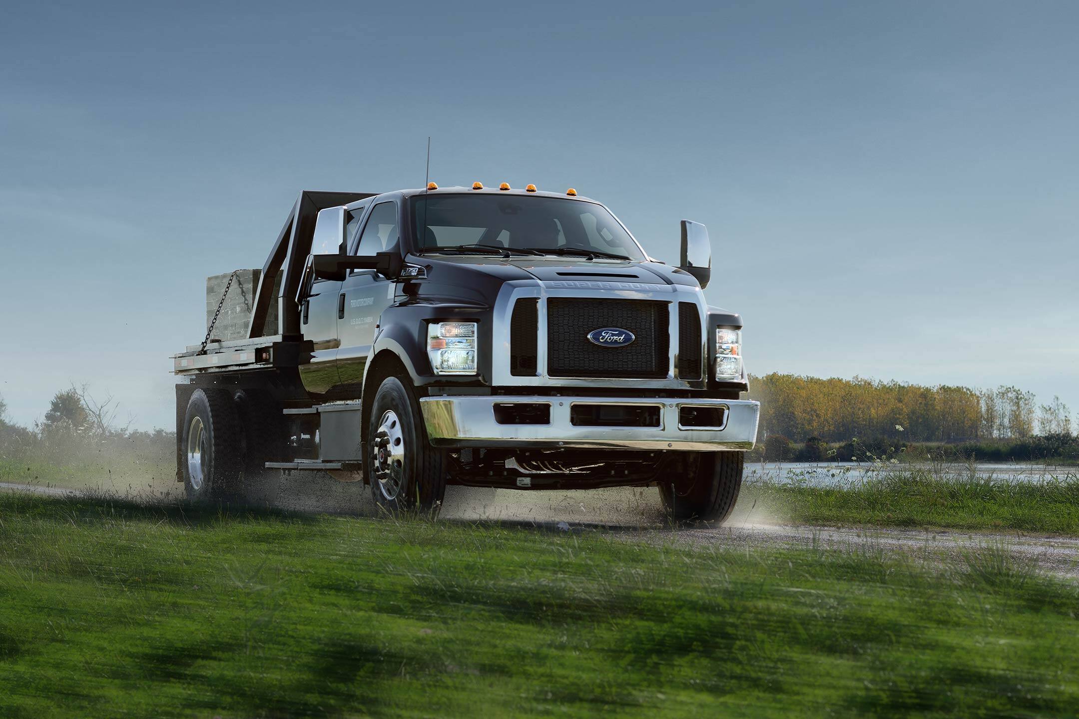 Ford F-650 Super Duty Carrying Payload