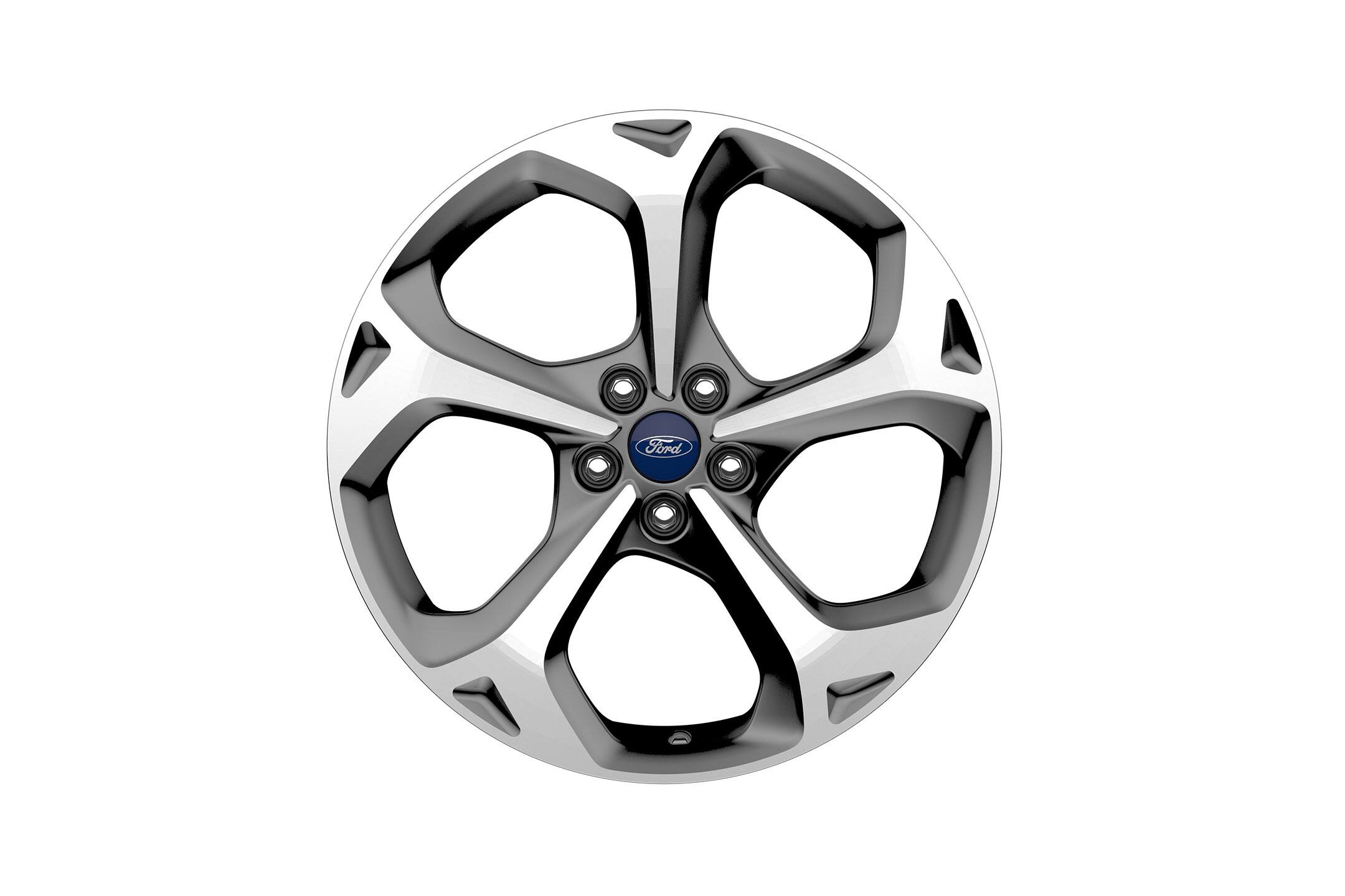 18" Rock Metallic-Painted-Aluminum Wheels standard on ST-Line and ST-Line Select