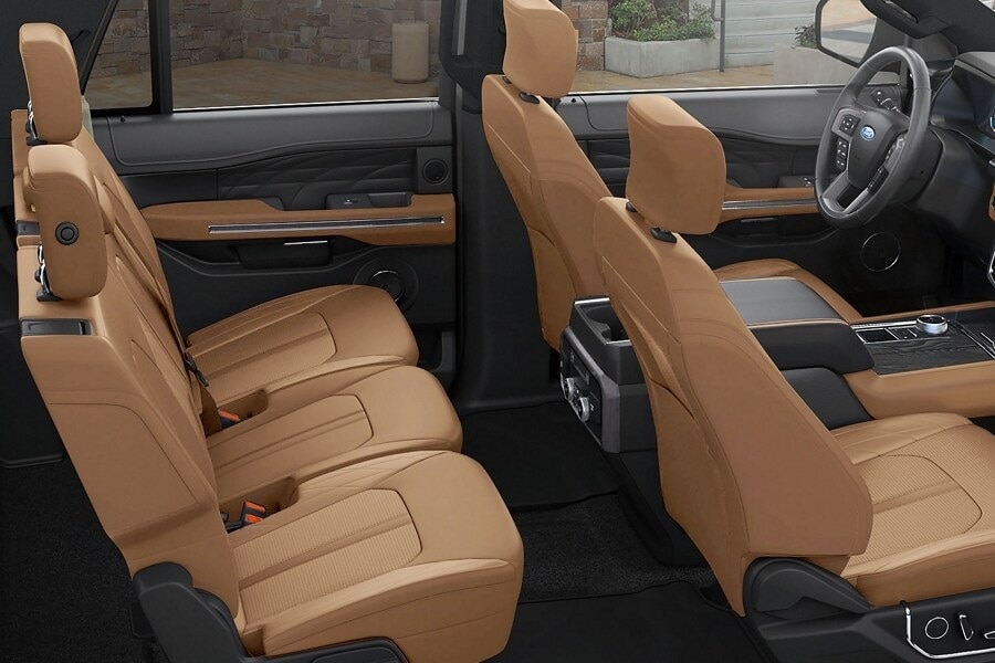 2023 Ford Expedition Platinum Max Interior with Carmelo seats