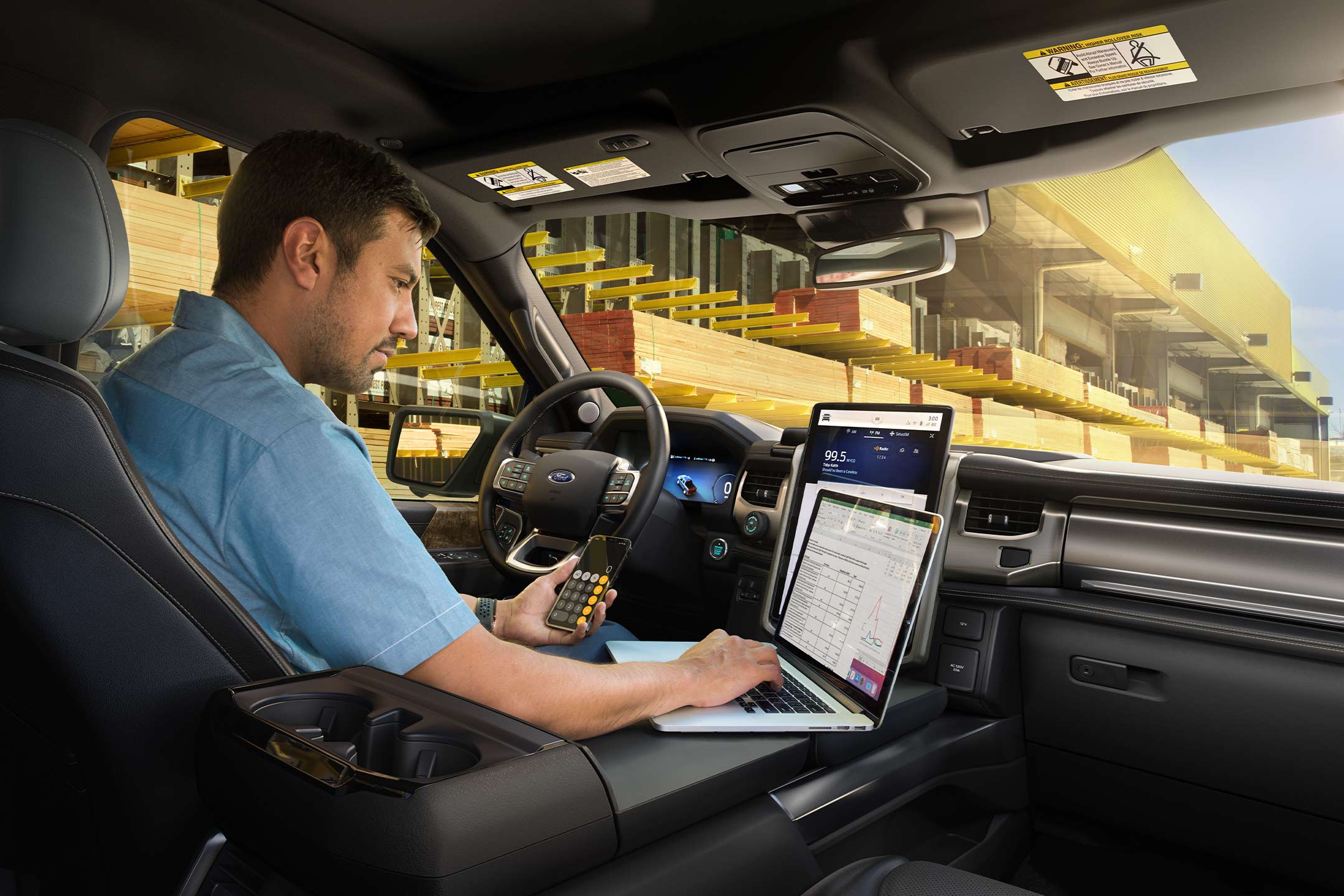 2023 Ford F150 Lightning XLT Electric Fleet Truck Ford Pro™