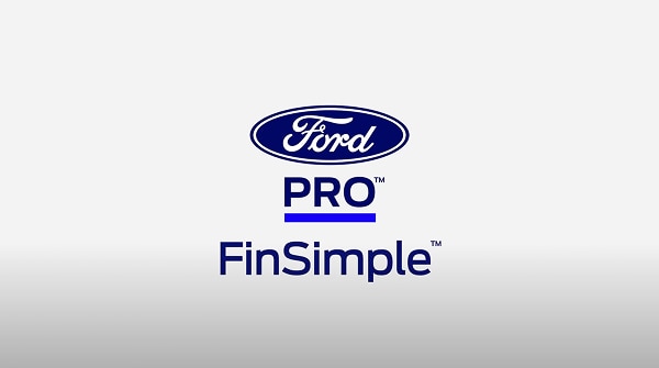 Ford Pro FinSimple financing logo.