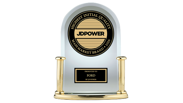 Image of JD Power Quality Award.